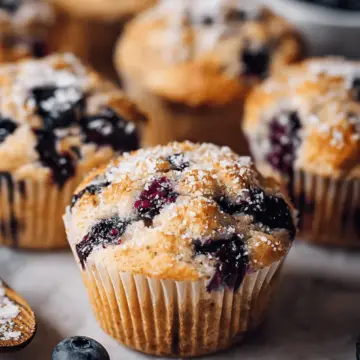 Vegan Blueberry Muffins