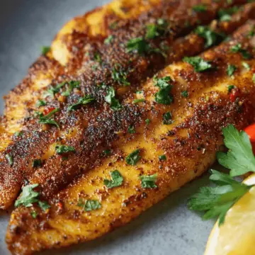 Pan Fried Tilapia
