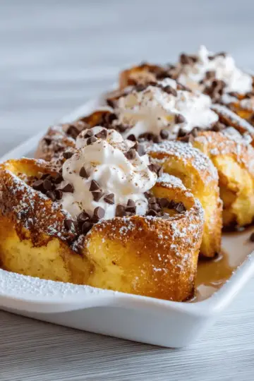 Cannoli Baked French Toast