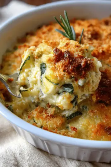 Easy Cheesy Zucchini Casserole