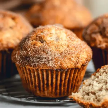 Cinnamon Banana Bread Muffins (Best Banana Muffin Recipe)