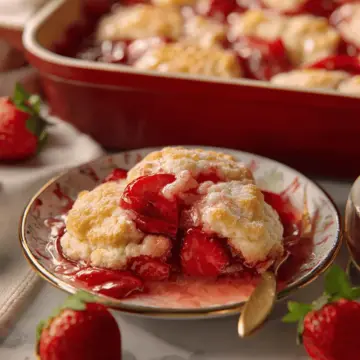 Strawberry Cobbler
