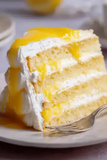 Lemon Curd Cake
