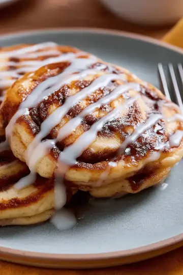 Cinnamon Roll Pancakes