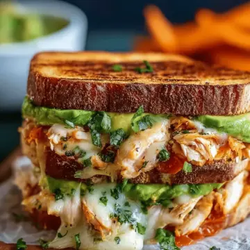 Chicken Avocado Melt Sandwich