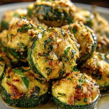Zucchini Garlic Bites