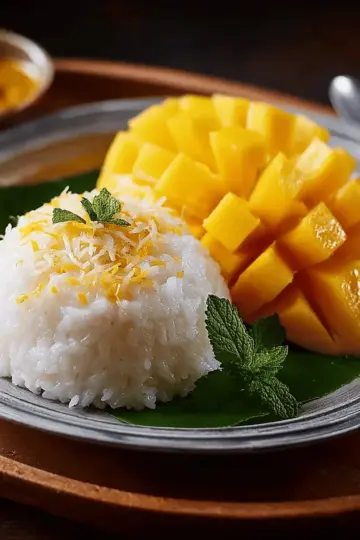 Mango sticky rice