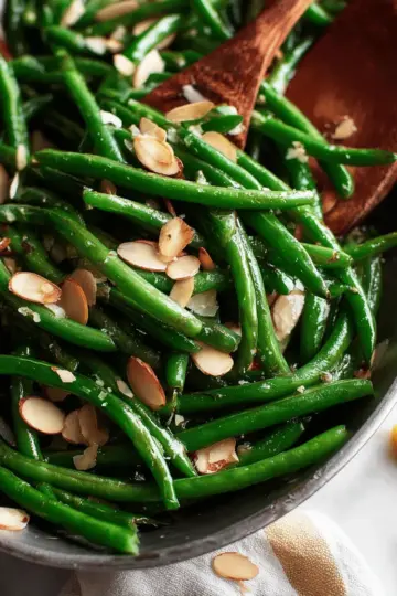 Green Beans Almondine