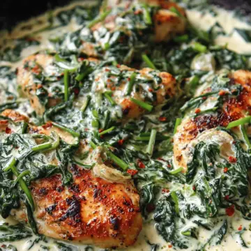 Creamy Spinach Chicken