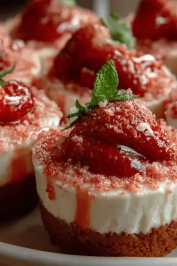 Cheesecake Deviled Strawberries