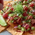 Tuna Poke Nachos