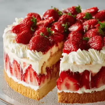 Fraisier Cake