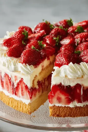 Fraisier Cake
