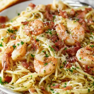 Shrimp Carbonara