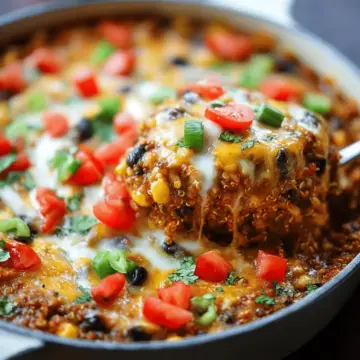 Quinoa Enchilada Casserole