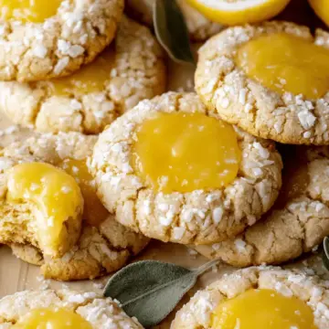 Lemon Curd Cookies