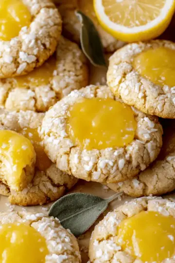 Lemon Curd Cookies