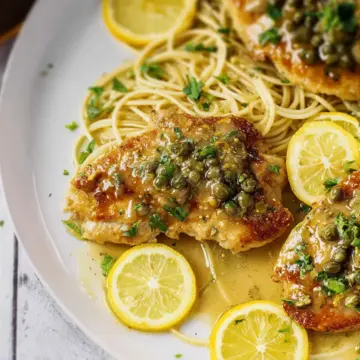 Chicken Piccata with Lemon Sauce