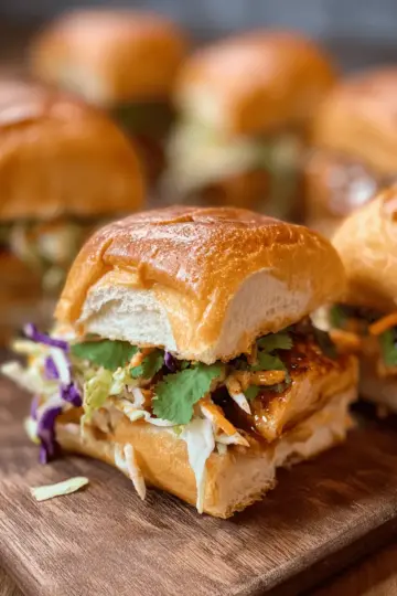 Bang Bang Chicken Sliders