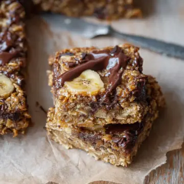 Banana Oatmeal Bars