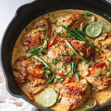 Creamy Coconut Milk Chicken Recipe (One-Skillet)