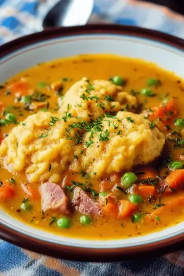 Newfoundland Pea Soup with Dough Boys