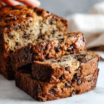 Super Moist Chocolate Chip Banana Bread