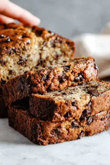 Super Moist Chocolate Chip Banana Bread