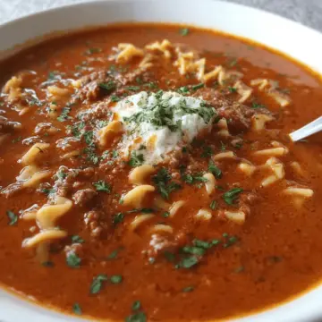 Real Lasagna Soup
