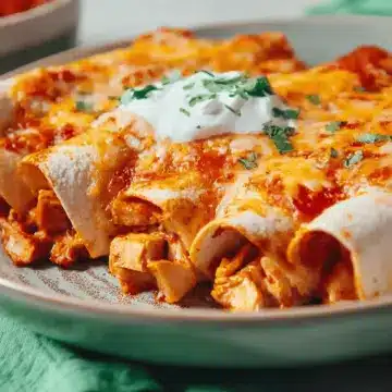Easy Chicken Enchiladas
