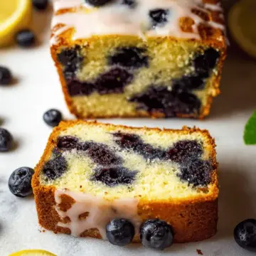 Lemon Blueberry Yogurt Loaf