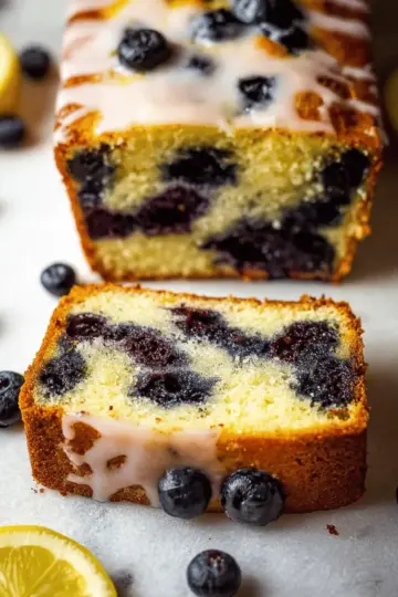 Lemon Blueberry Yogurt Loaf