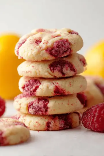 Lemon Raspberry Cookies