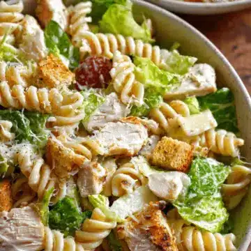 Chicken Caesar Pasta Salad