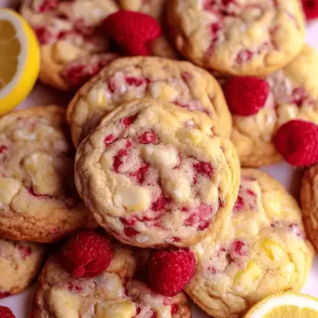 Raspberry Lemonade Cookies