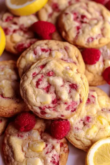 Raspberry Lemonade Cookies