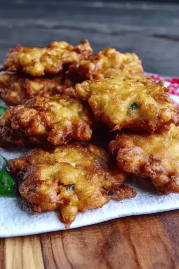 amish onion fritters