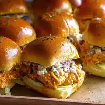 Buffalo Chicken Sliders Recipe