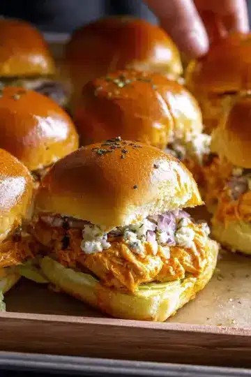 Buffalo Chicken Sliders Recipe