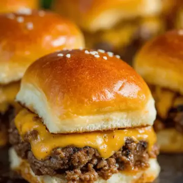 Cheeseburger Sliders (Easy, 30-min Recipe)