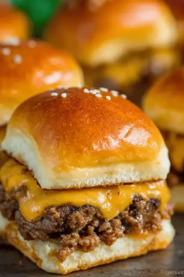 Cheeseburger Sliders (Easy, 30-min Recipe)