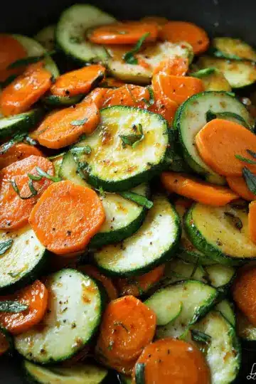 Sautéed Carrots And Zucchini Recipe