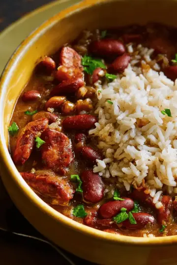 Louisiana Red Beans and Rice