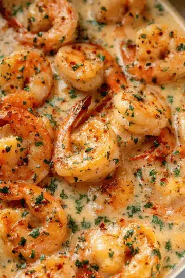 Creamy Garlic Shrimp