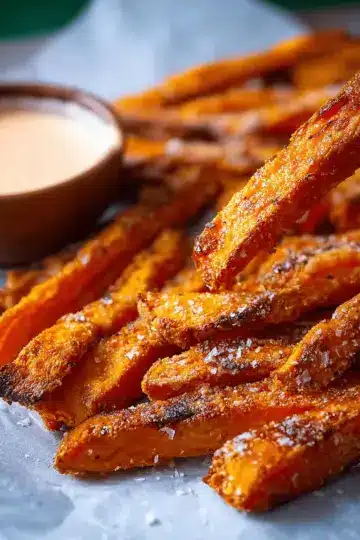 Crispy, Oven-Baked Sweet Potato Fries