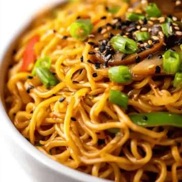 Vegan Teriyaki Noodles