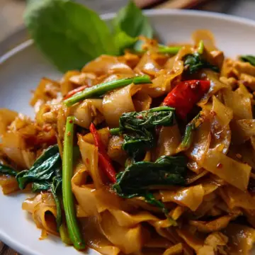Thai Drunken Noodles (Pad Kee Mao)