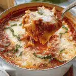 High Protein Lasagna Soup