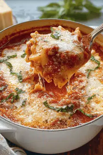 High Protein Lasagna Soup