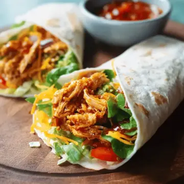 Sweet Chili Chicken Wraps